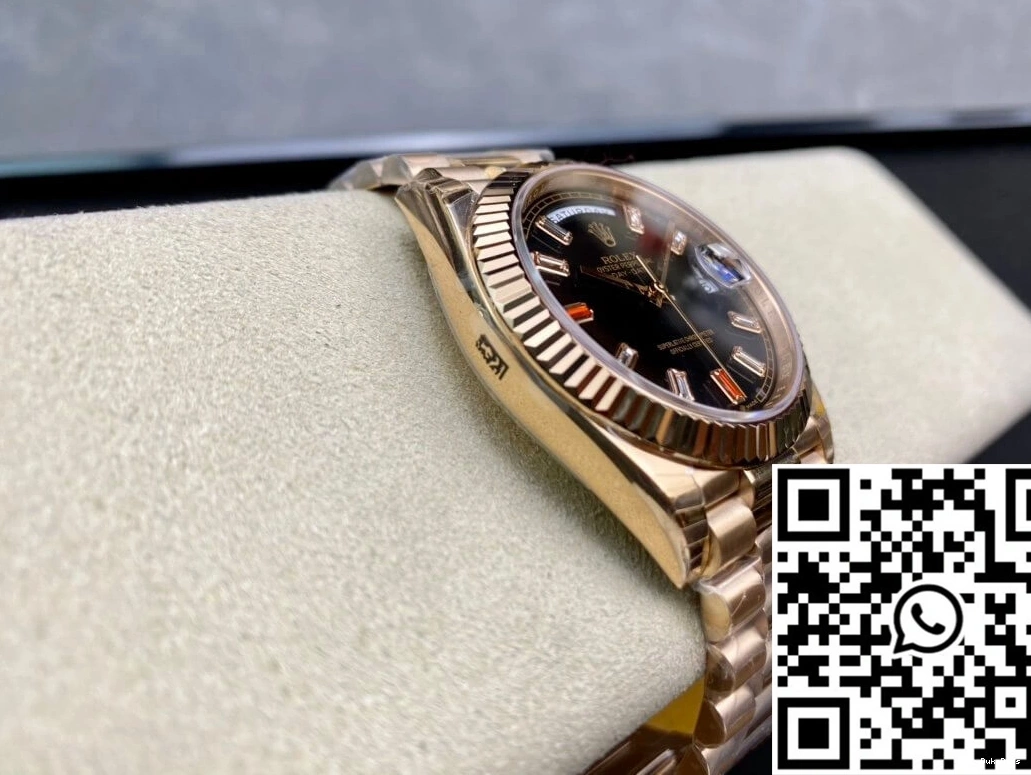Rolex Date EW Factory Black Day 40MM Dial 0902